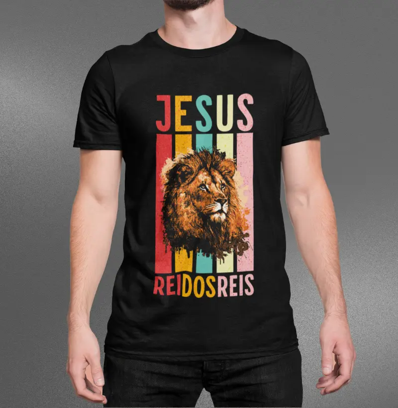 Camiseta Jesus Rei dos Reis