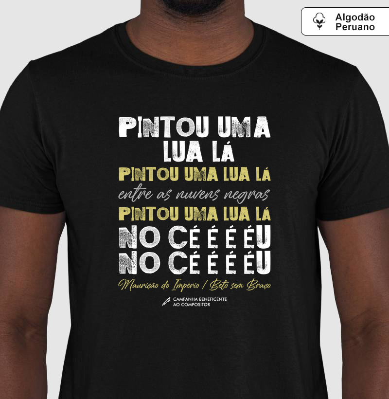 Pintou uma lua lá