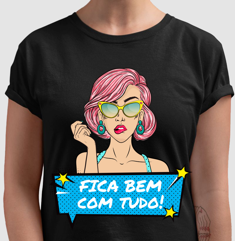 Camiseta Reserva Ink Feminina Fica Bem Com Tudo!