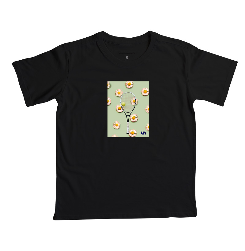 Floral Raquete de tênis