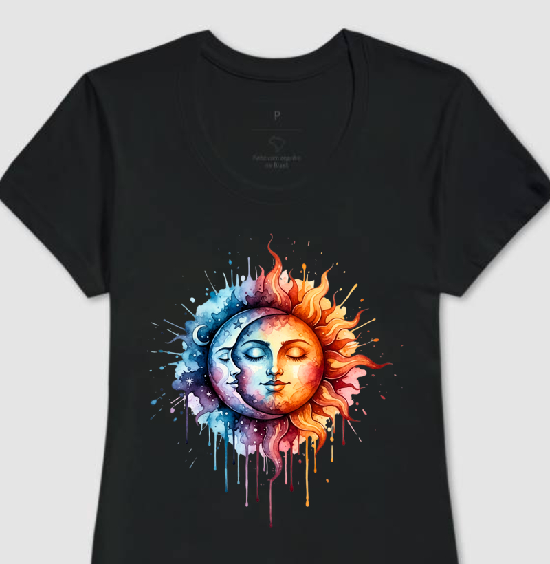 Sol e Lua - Aquarela