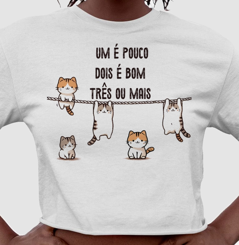 Um é pouco