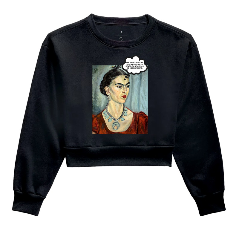 Tentando parecer serena enquanto penso em 47 coisas ao mesmo tempo. - Frida Kahlo