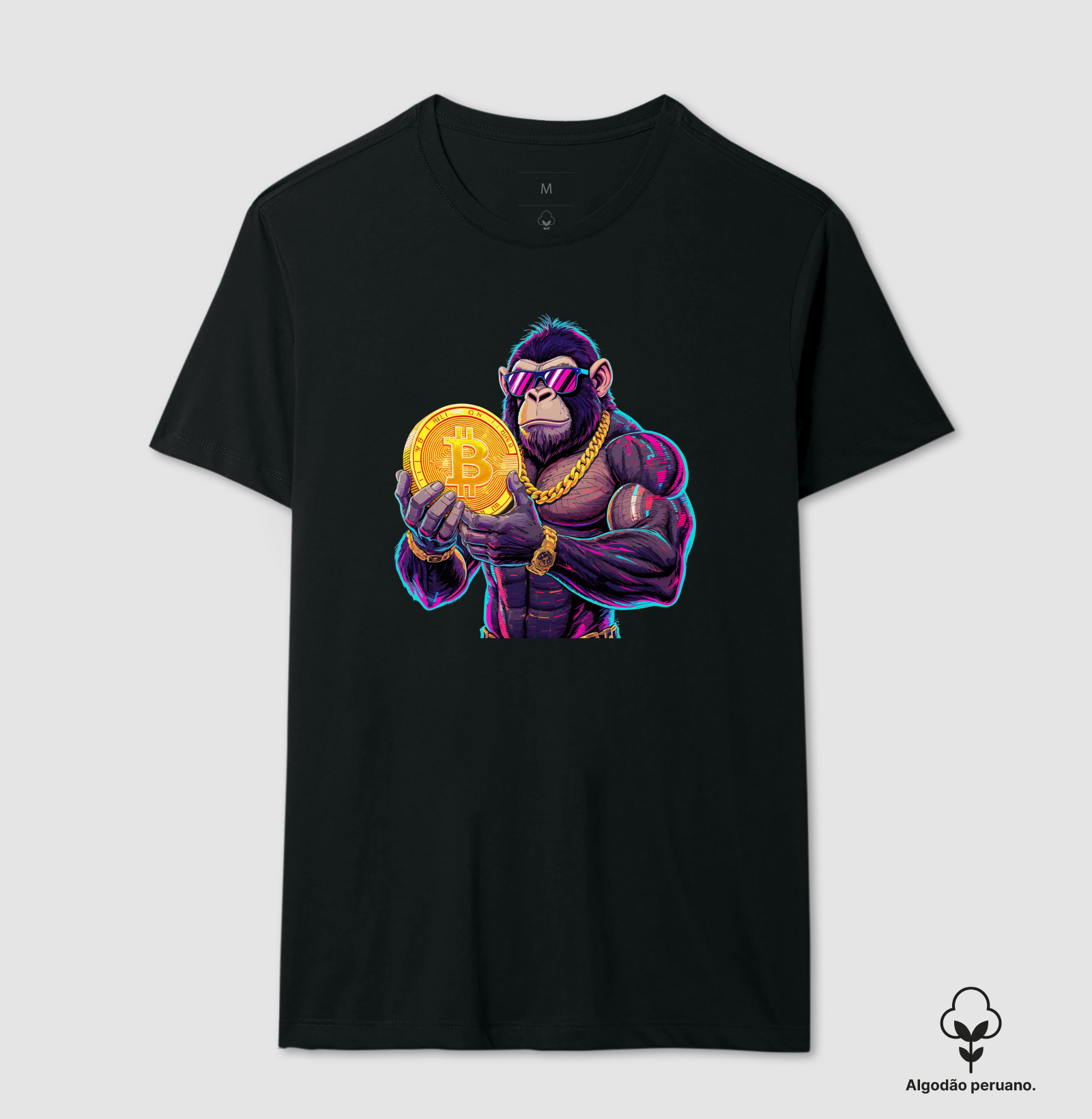 Camiseta Bitcoin Gorilla