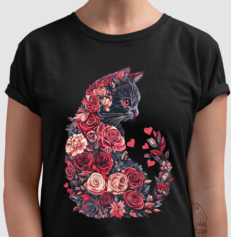 O Gato e as Rosas