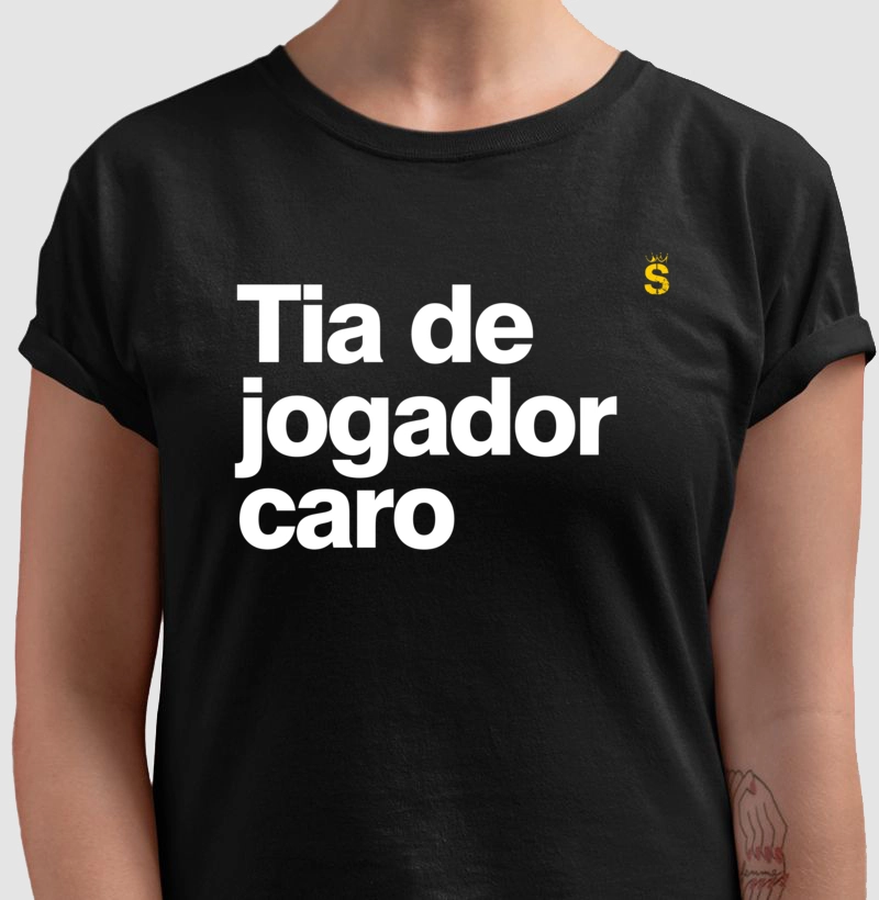 Tia de jogador caro