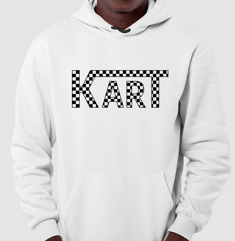 Moletom Kart quadriculado