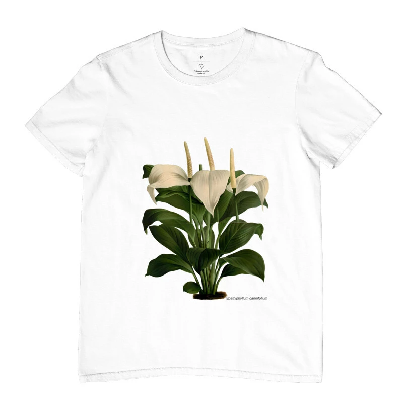 Spathiphyllum ( Lirio ) t-shirt