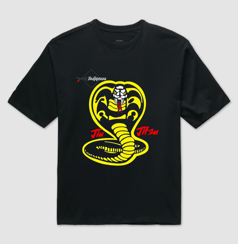 Camisa Estampas Jiu Jitsu 