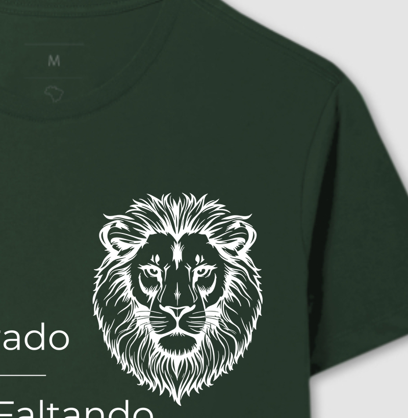 Camiseta Animalis Nada Quebrado 100% Algodão