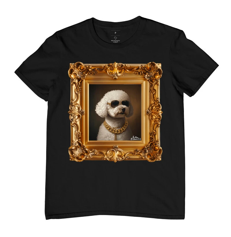 Quadro Poodle de Oculos