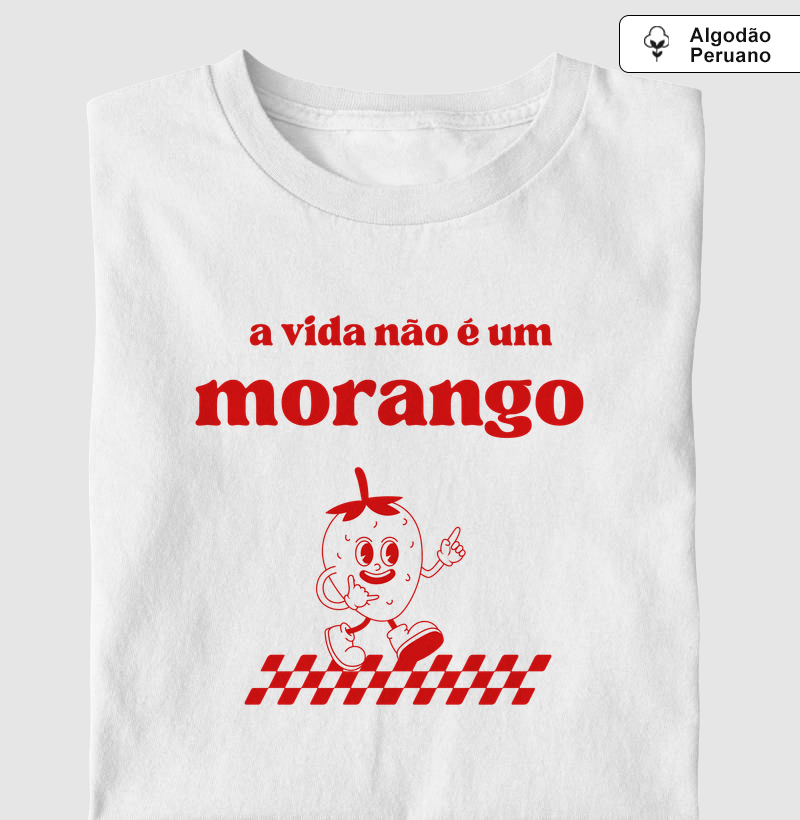 A vida não é um morango