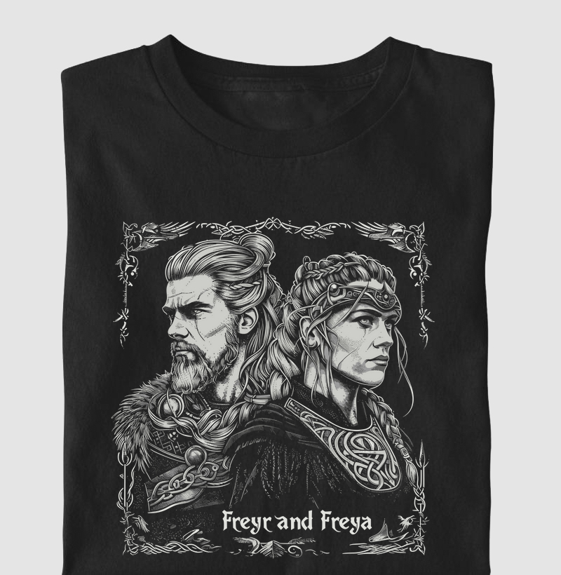 Freyr e Freya, deuses Nórdicos Nº 2