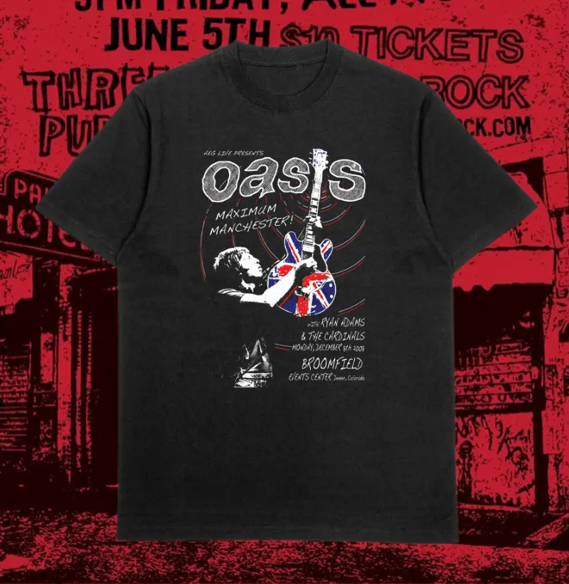 OASIS MAXIMUN MANCHESTER