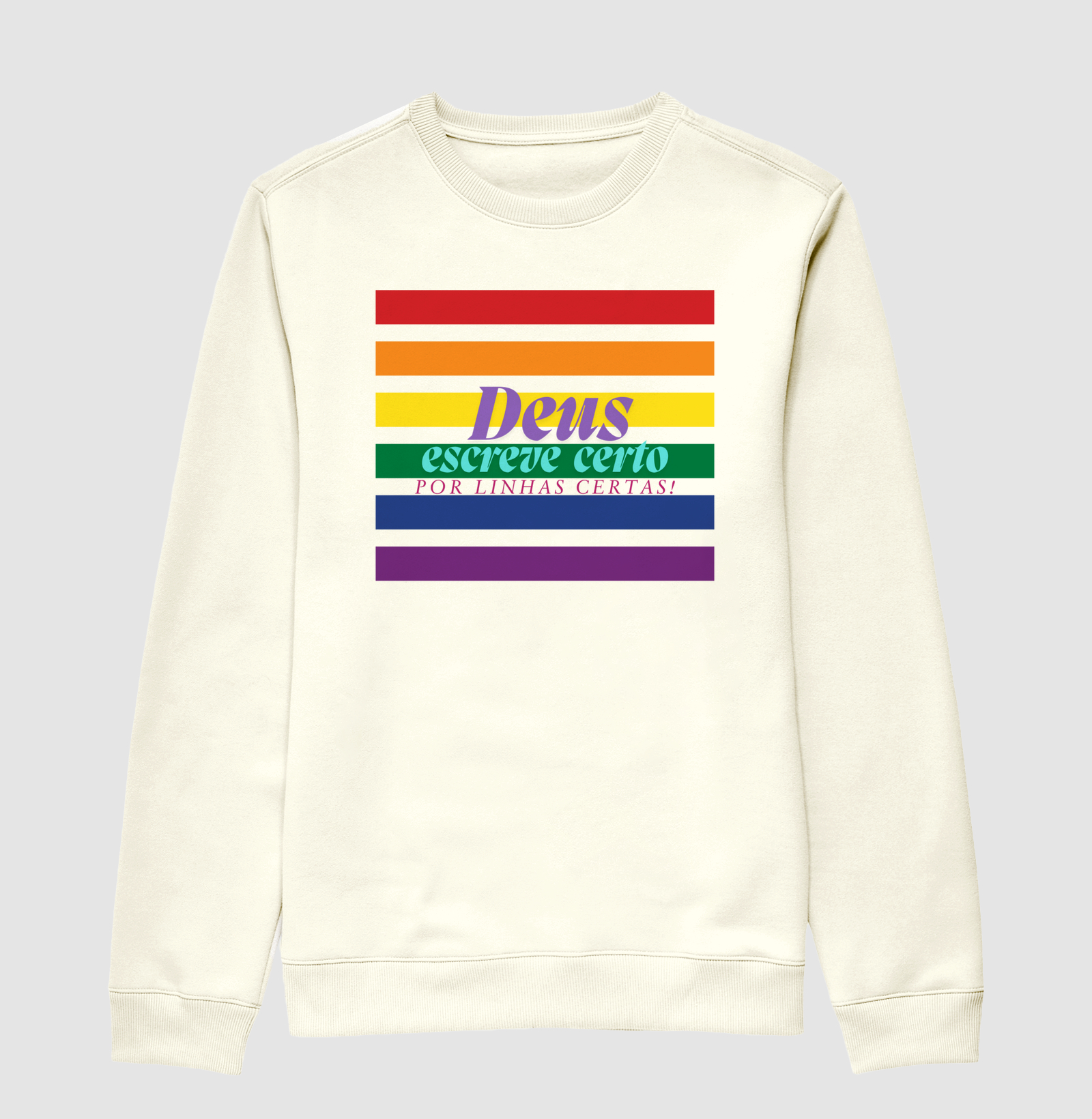 Camiseta Deus Escreve Certo