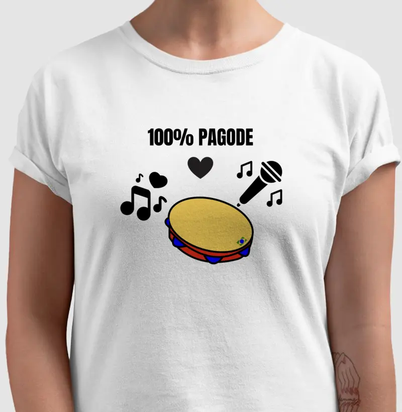 Camiseta 100% Pagode