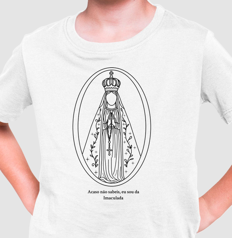 Camiseta Infantil Aparecida
