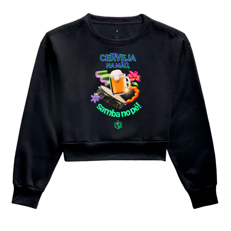 cerveja na mão