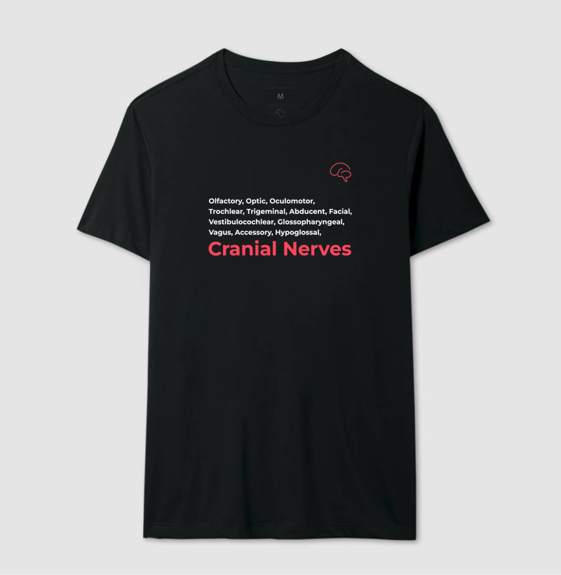 Camiseta Cranial Nerves