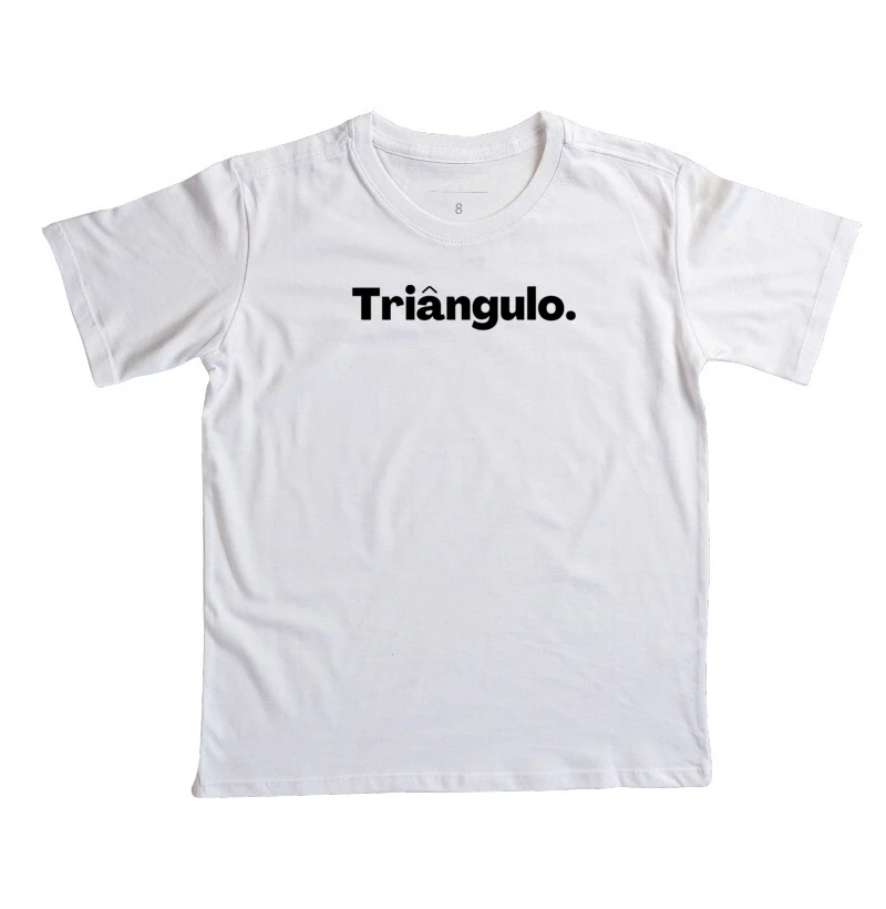 Camiseta Triângulo - Infantil