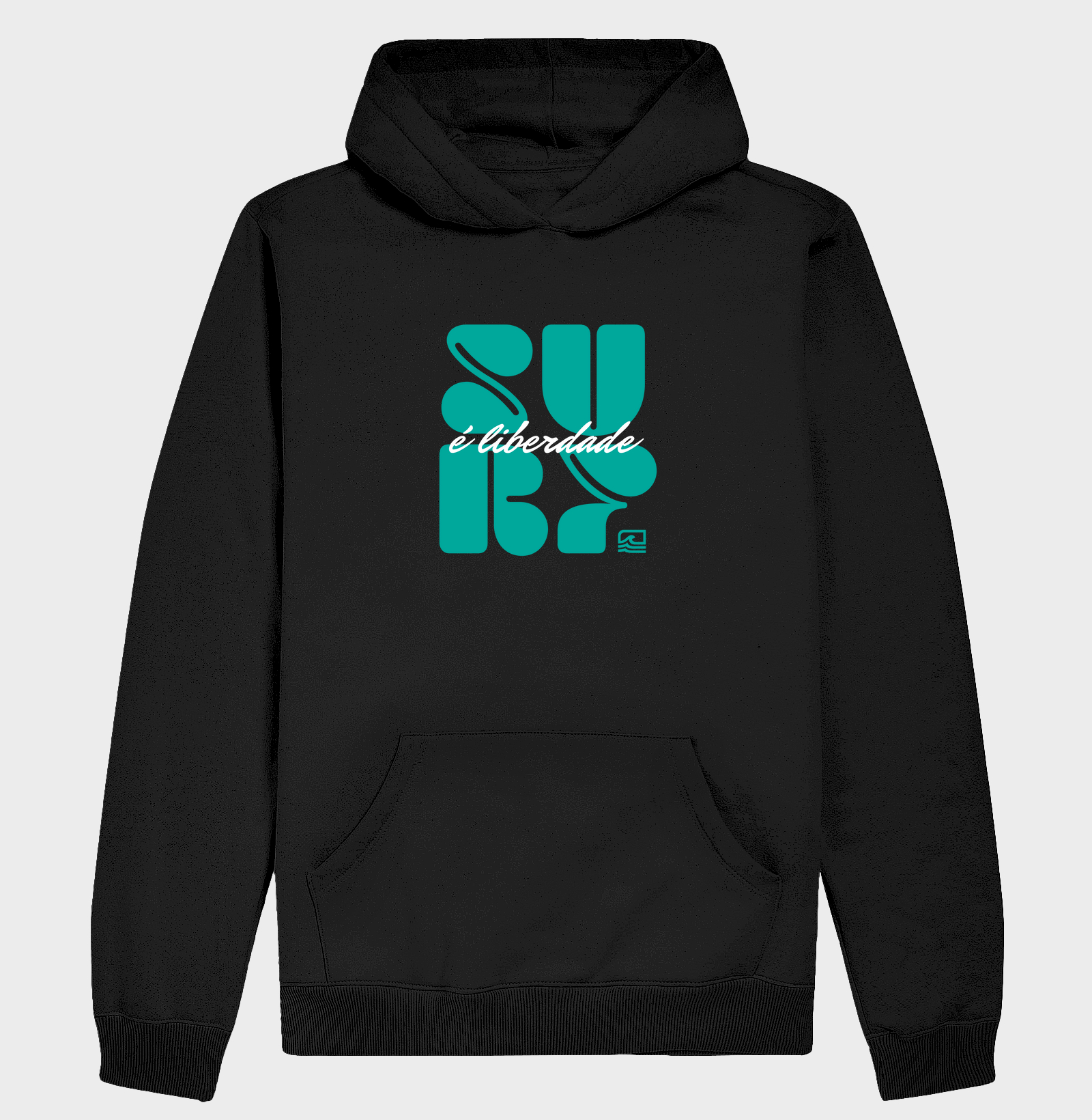 "Surf é Liberdade" (Moletom hoodie)