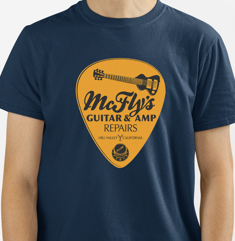 camiseta-rock-mcflys-guitar-amp-repairs-palheta-vintage