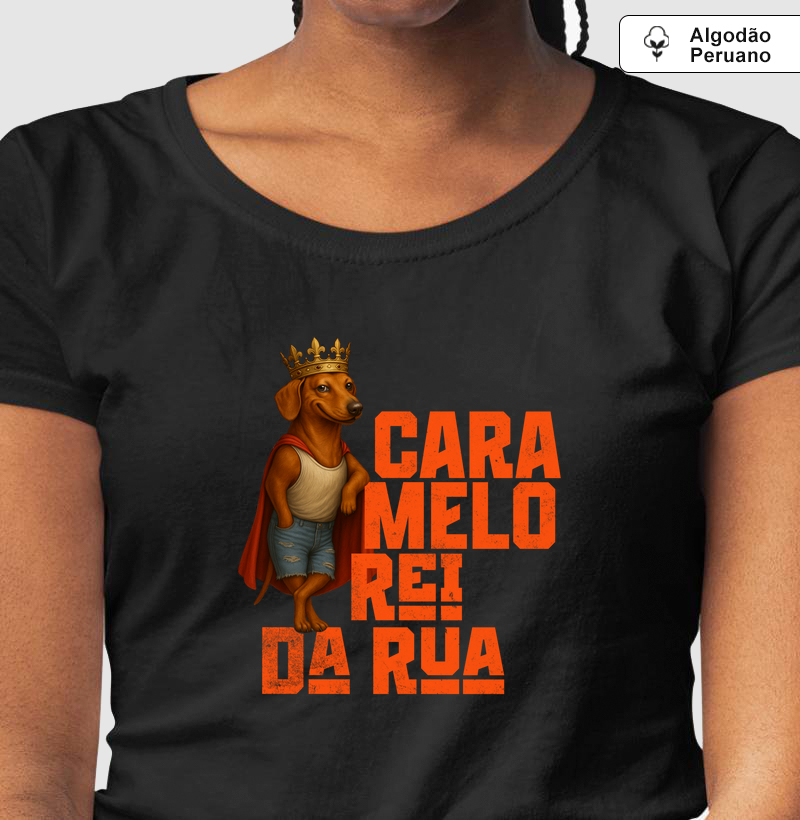 Camiseta Algodão Peruano Rei da Rua II