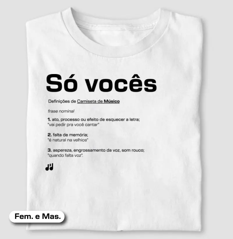 Só vocês
