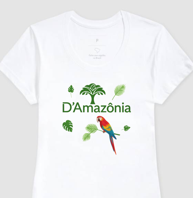 Levo a Amazônia no peito 