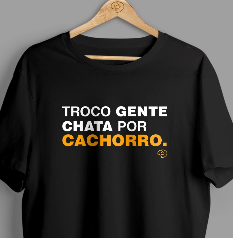 Troco gente chata por cachorro