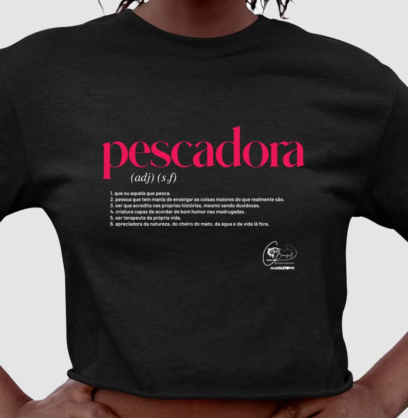 CROPPED PESCAR BY GABI BRASIL