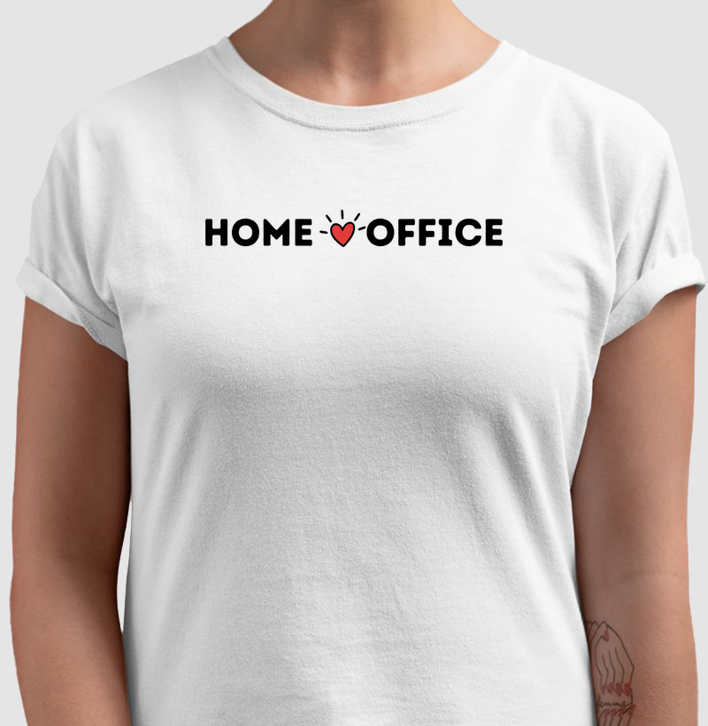 Home Office Lover - Letra preta 