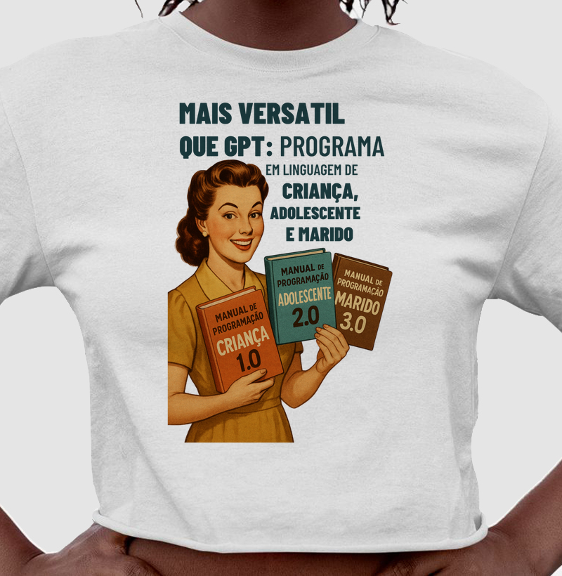 Mais versátil que GPT: programa em linguagem de criança, adolescente e marido.
