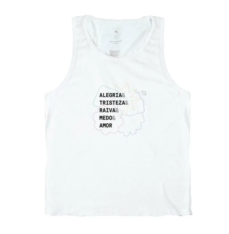 Camiseta " As emoções têm nome"
