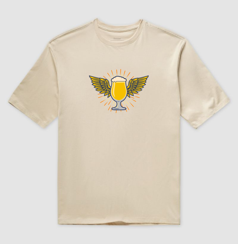 Cerveja: Camiseta Oversized - Celebrando a Arte com Estilo e Originalidade