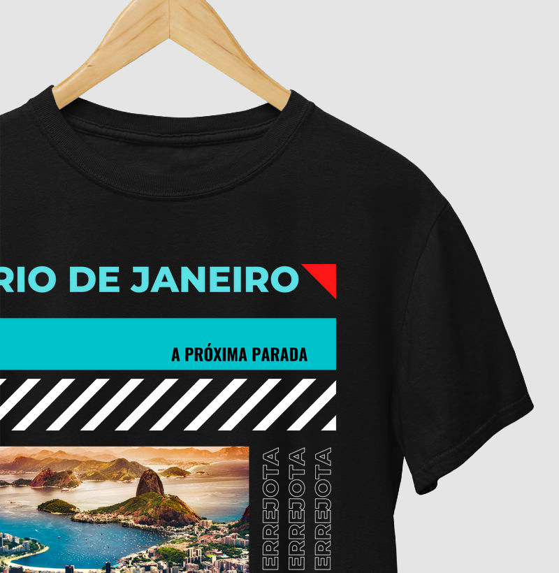 Camiseta "Rio de Janeiro, A Próxima Parada"