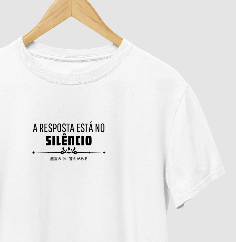 FRASES - A RESPOSTA ESTÁ NO SILÊNCIO