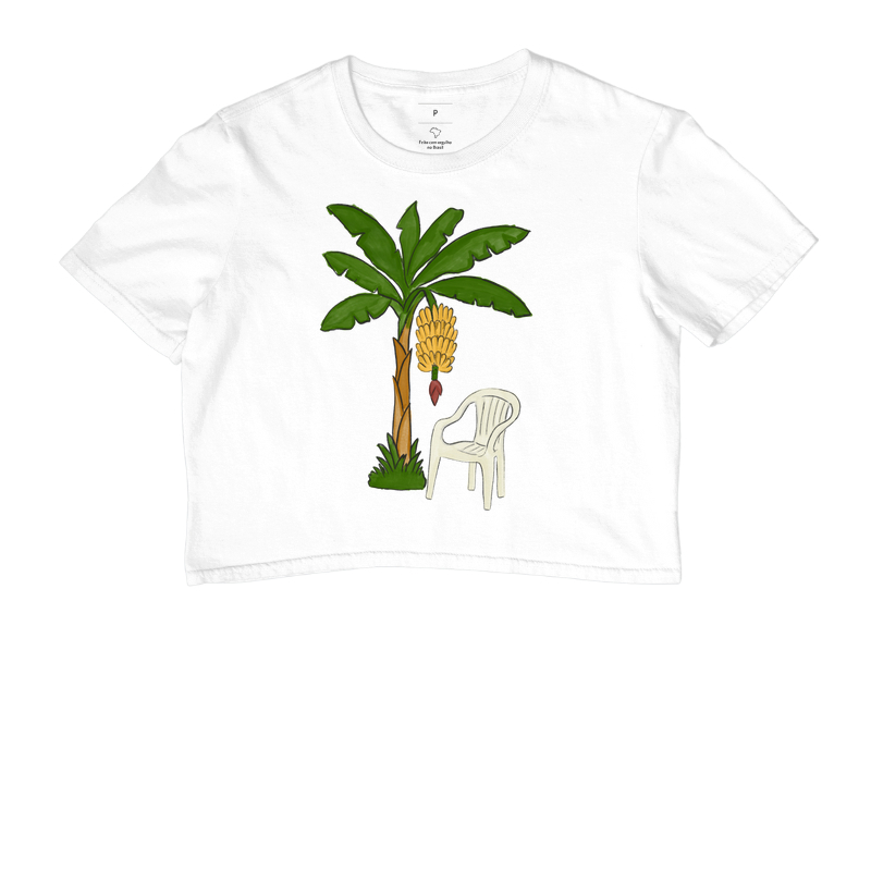 Cadeira e Bananeira Aquarela