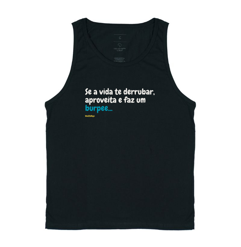 Se a vida te derrubar, aproveita e faz um burpee
