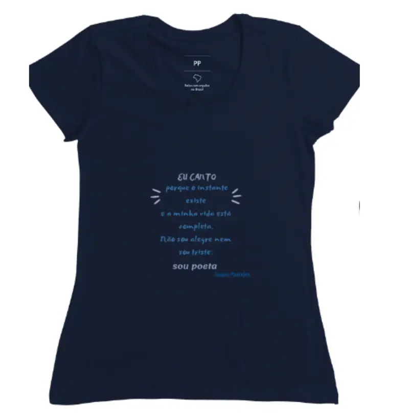 Camiseta Versos Cecília
