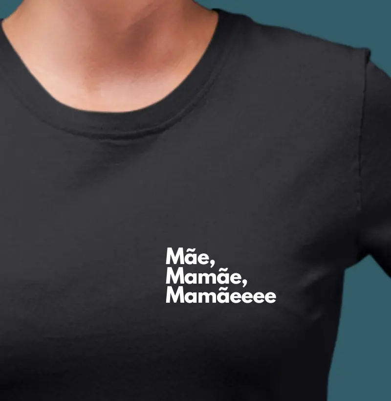 Mãe, mamãe, mamãeeee (minimalista)