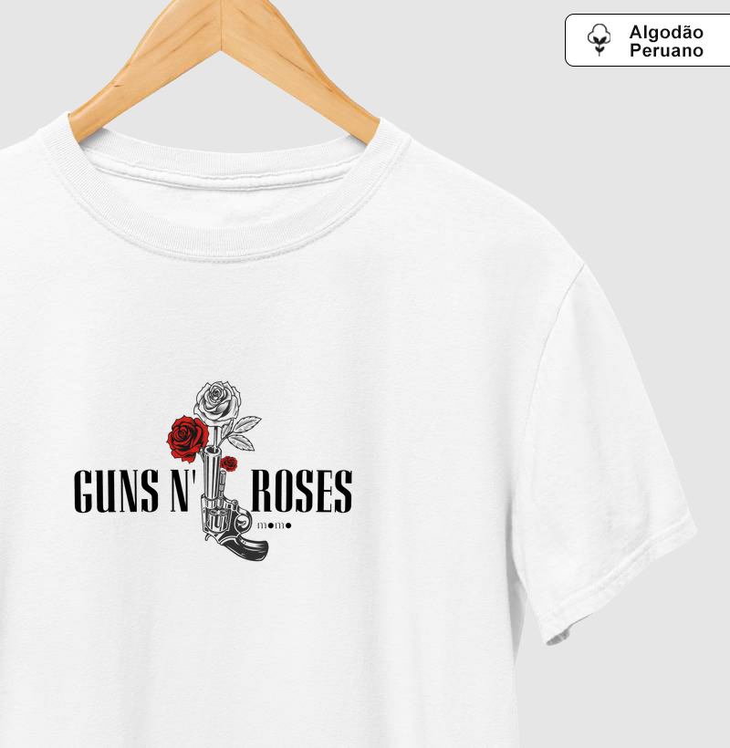 Guns N' Roses Algodão Peruano