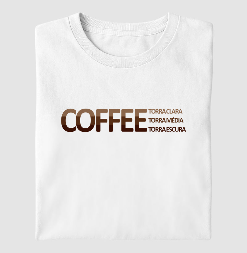 COFFEE: Torra clara, média e escura