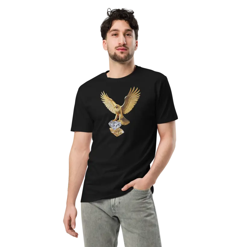 Eleve-se ao Sucesso: Camiseta Arquétipo Águia de Ouro!