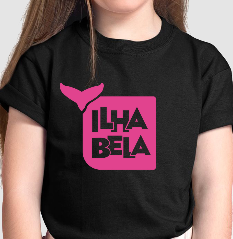 Camiseta Baleia Melina Ilhabela Infantil