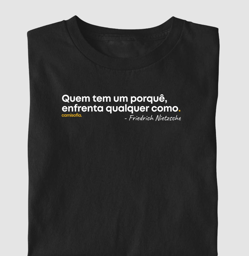 Quem Tem um Porquê, Enfrenta Qualquer Como - Friedrich Nietzsche