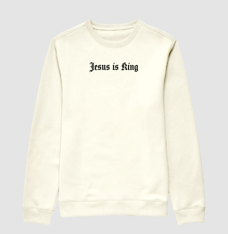 Jesus is King | Camiseta Cristã Loucos por Jesus