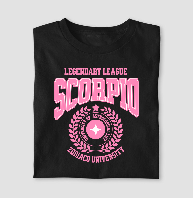 Camiseta Signos ESCORPIÃO - SCORPIO LEAGUE