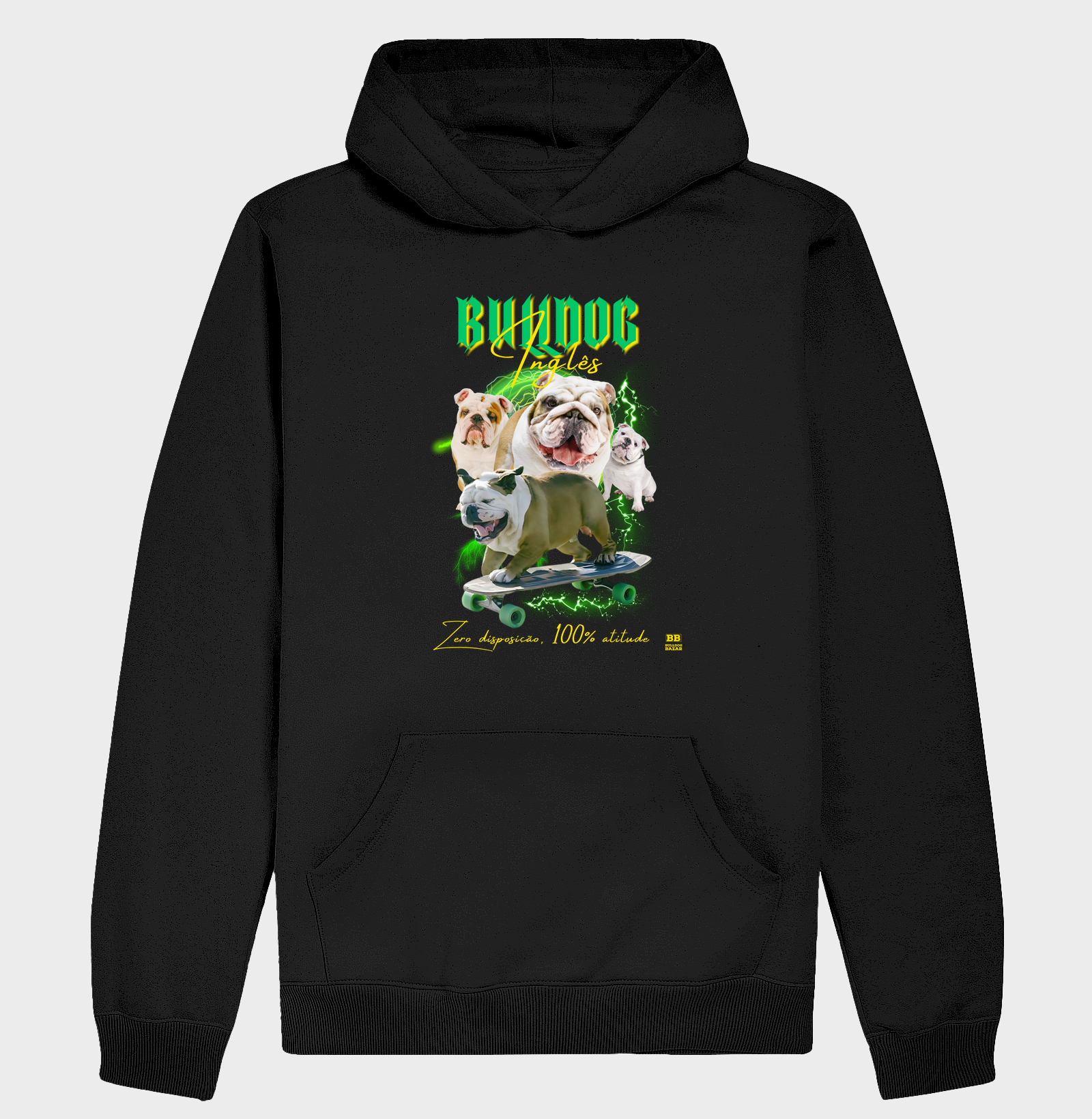 Moletom Bulldog Ingles "Bootleg"