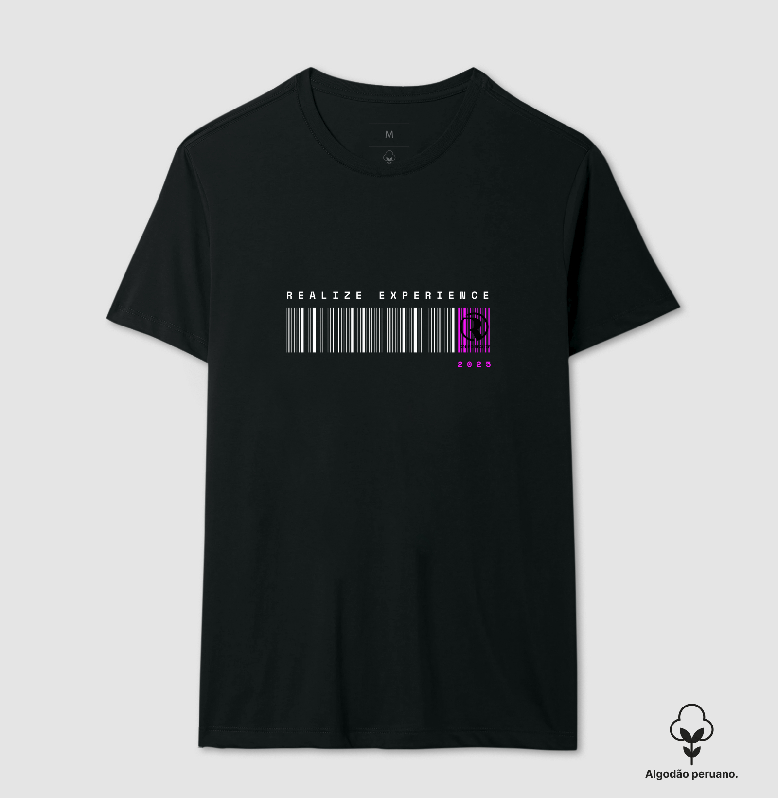 REALIZE EXPERIENCE – LINHA CONCEITUAL REALIZE (Camiseta Algodão Peruano)